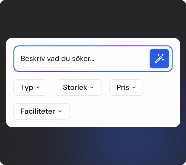 Steg 1: Skicka in din lokalförfrågan